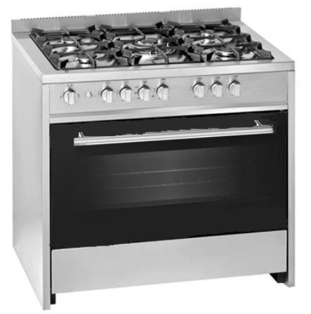 Indesit Freestanding Cookers I95T1(X)/J | Cookers | Kitchen Appliances | Other Appliances