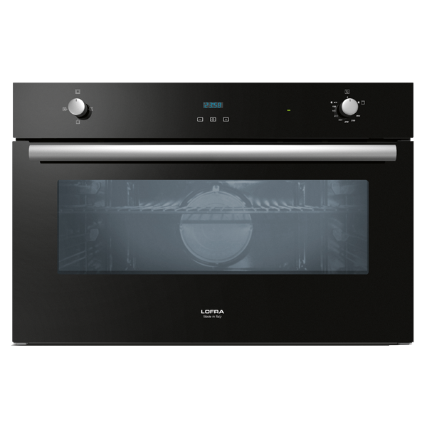LOFRA FAVN96GE Built In 90cm Gaz + Electric Black | Cookers | Kitchen Appliances | Other Appliances