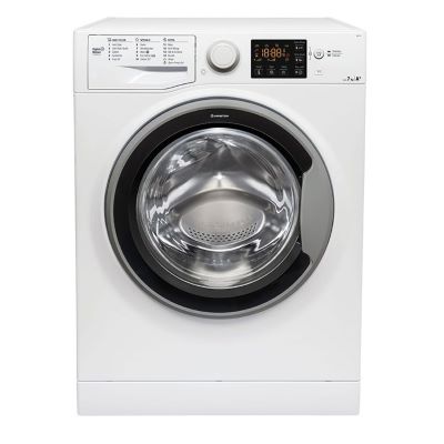 Ariston W.M RSG721SEX 7kg whiteARISTON Washing Machine 7 Kg 16 Programs 1200 RPM A+ – White | Home Appliances | Washing Machine