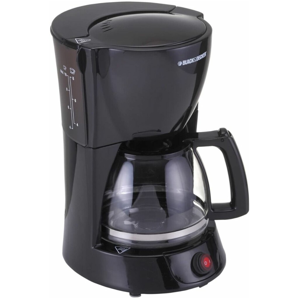 lack & Decker DCM600, 10 Cup Coffee Maker, 1.25L Glass - Diamond Star