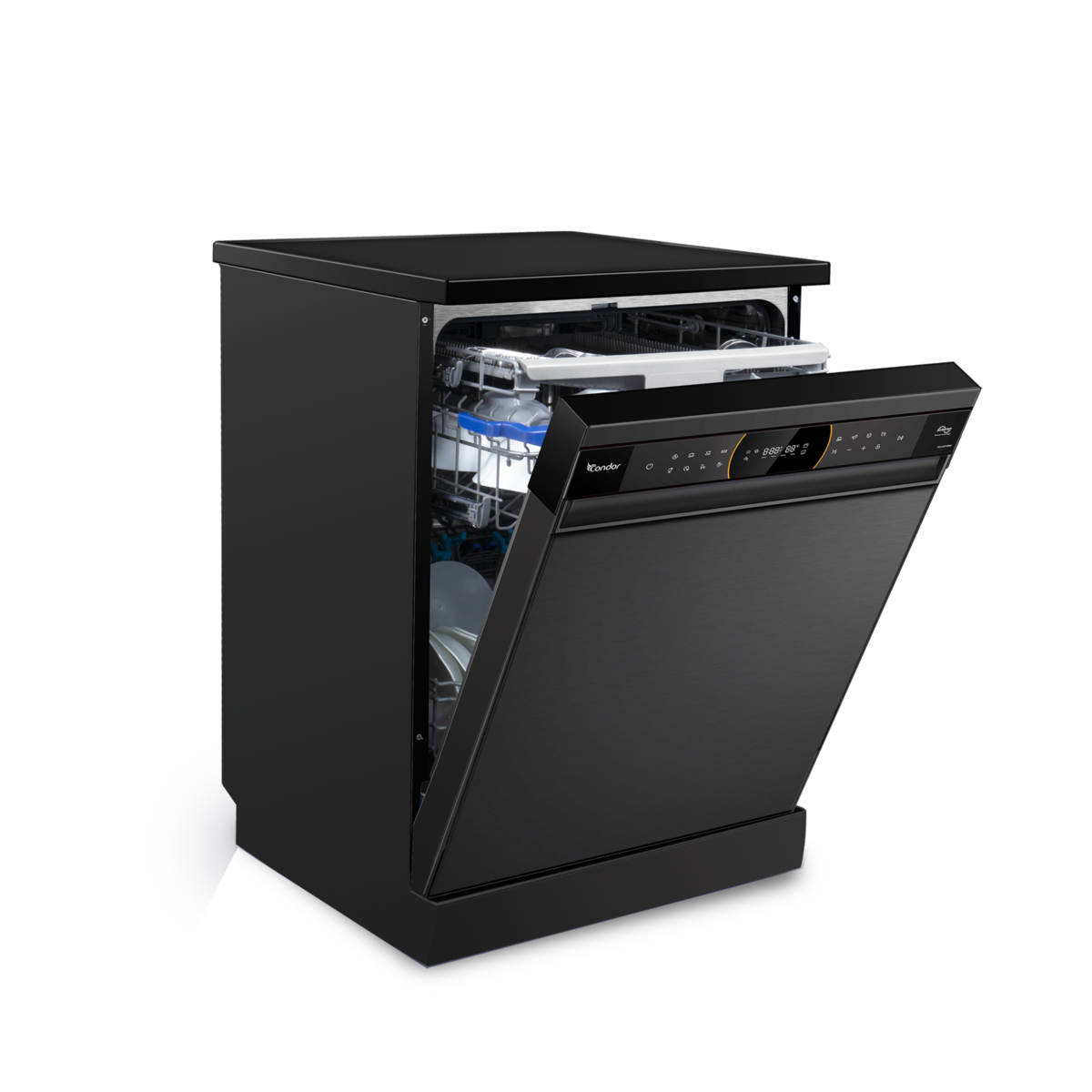 ⁦Condor Dishwasher 9P A+++ Inverter black⁩ - الصورة ⁦1⁩