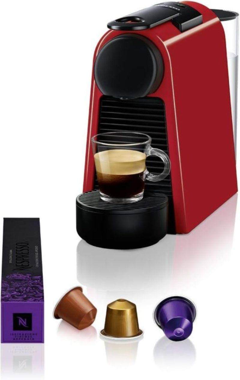 Nespresso Coffee Maker Machine - Essenza Mini D30 Red
